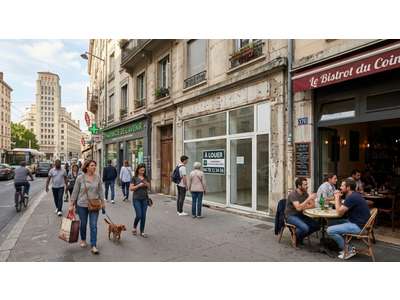 Location Locaux commerciaux - Boutiques à Villeurbanne