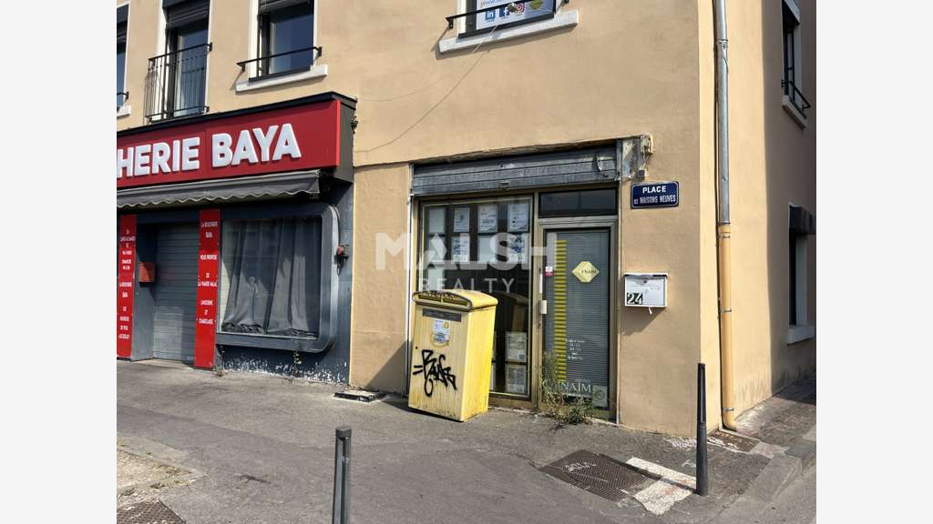 A louer local 84m² RDC + 1er étage à Villeurbanne