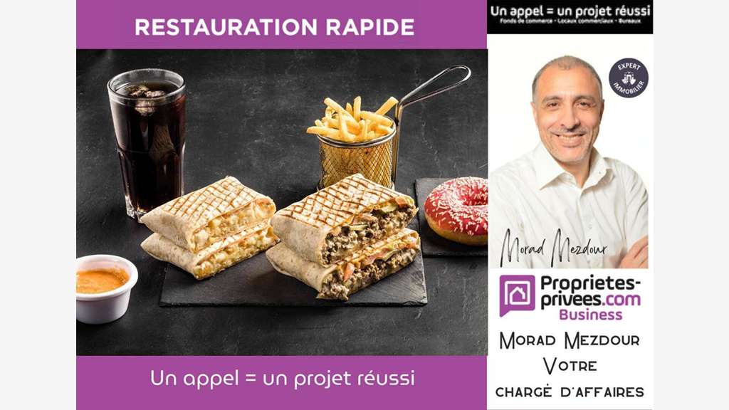 Bail restaurant avec logement à Wattrelos