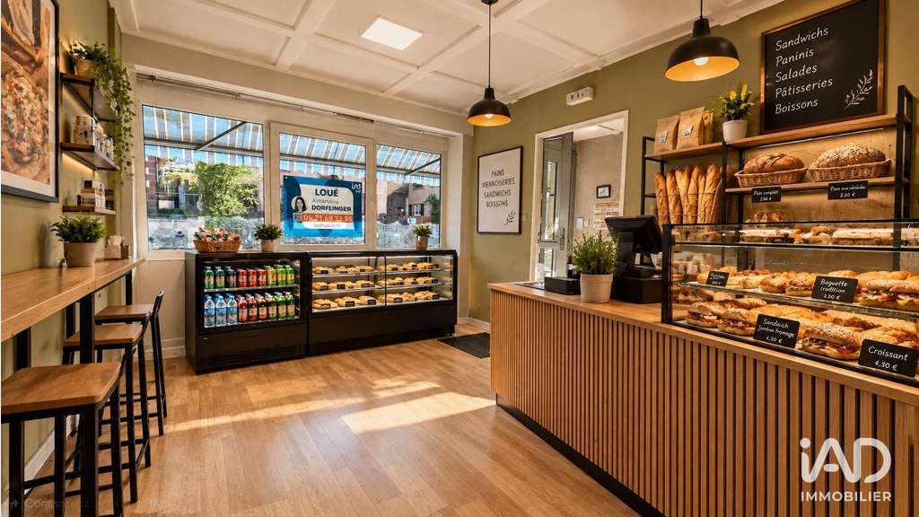 Loue local commercial 60m² axe principal Wimmenau
