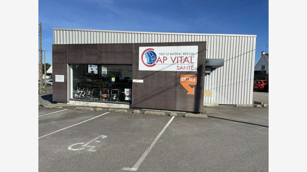 A louer local commercial 473m² Brest Kergaradec