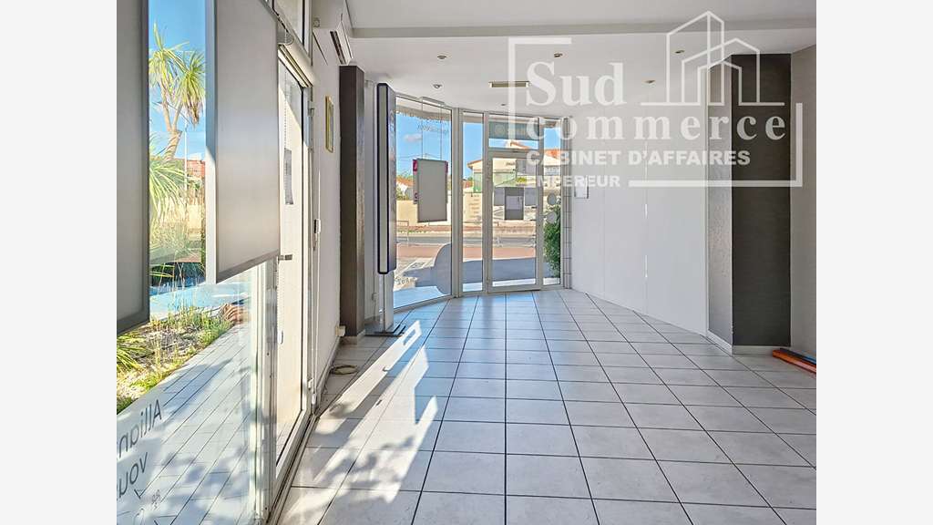 Local commercial 41m² à louer à Canet Plage 