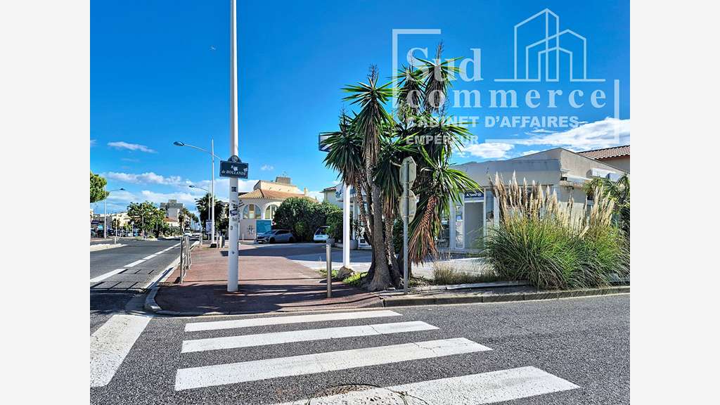 Local commercial 41m² à louer à Canet Plage 