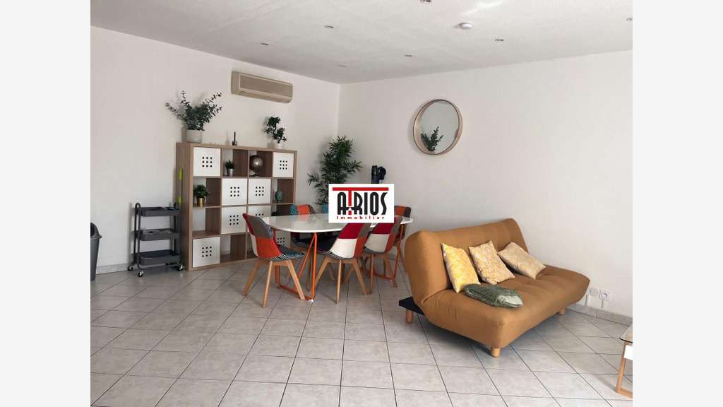A louer local 125m² + appartement 60m² Zac Castors