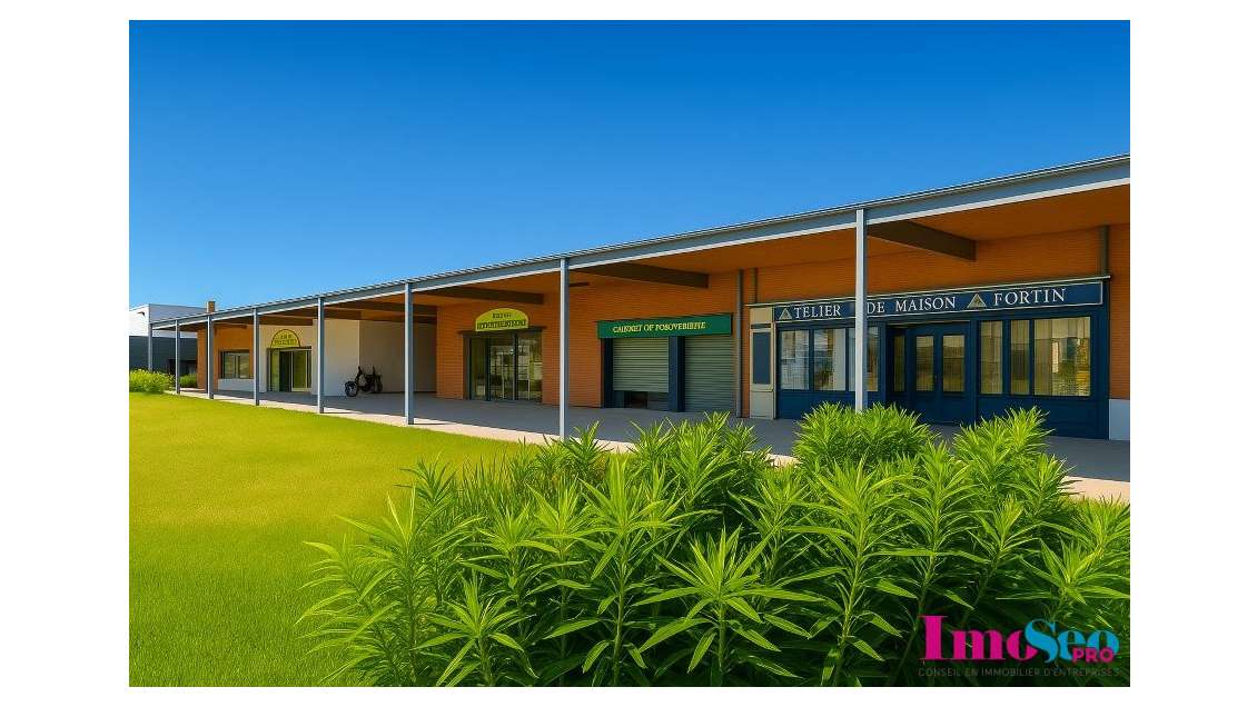 A louer local commercial 50m² à Cestas centre