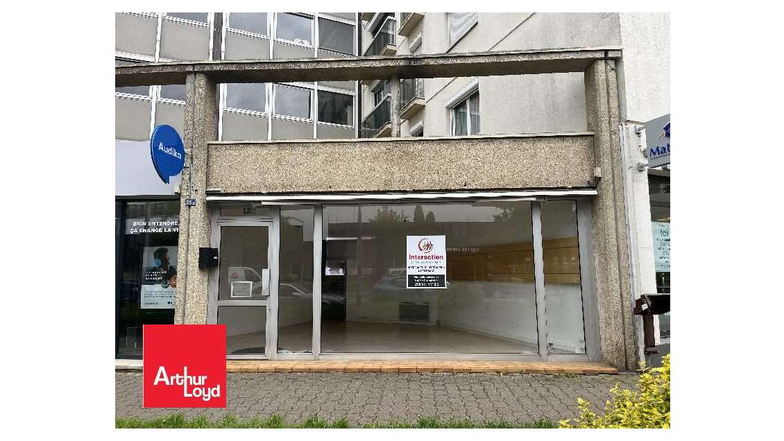 A louer local 110m² axe passant à Chartres centre