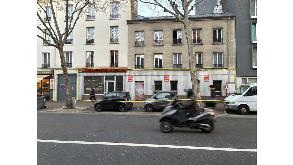 A louer local avec extraction possible 90m² Clichy