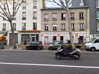 A louer local avec extraction possible 90m² Clichy