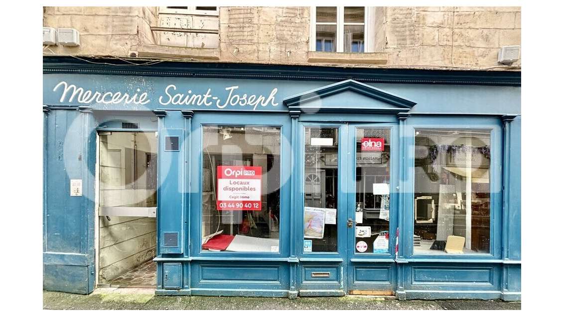 Local commercial 50m² à louer à Compiègne centre