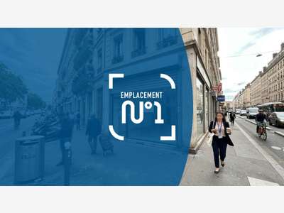 Local commercial à louer 37.90m² Lyon 3e Lafayette