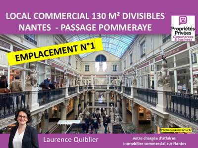 A louer local 90m² Nantes empl N°1 Crébillon