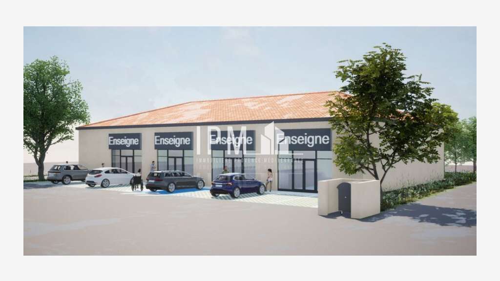 A louer local commercial de 102m² à Fos sur Mer