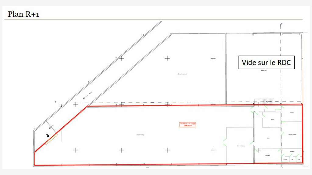 A louer local commercial de 1.390m² Cabries 13480