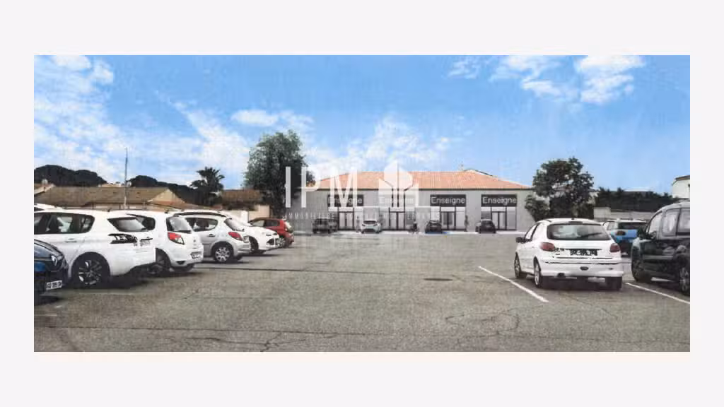 Loue local commercial 200m² divisible Fos sur Mer