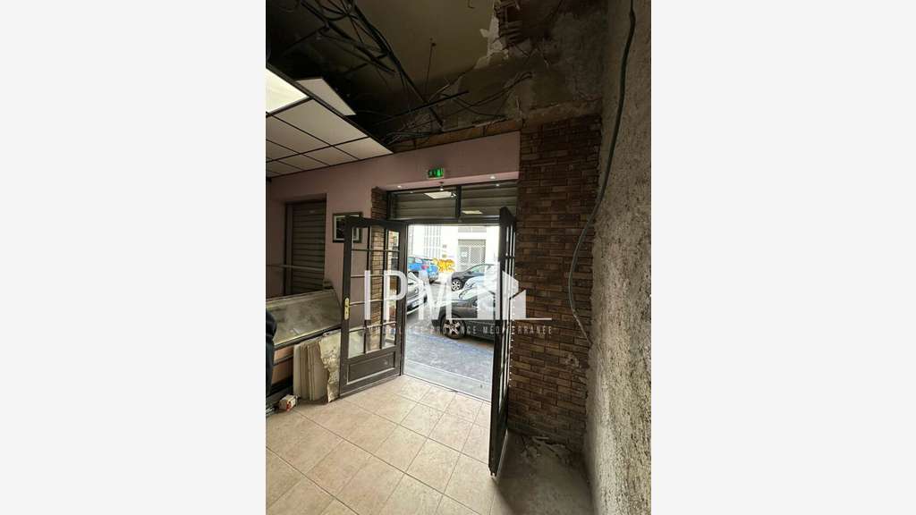 A louer local commercial de 80m² à Marseille 13001