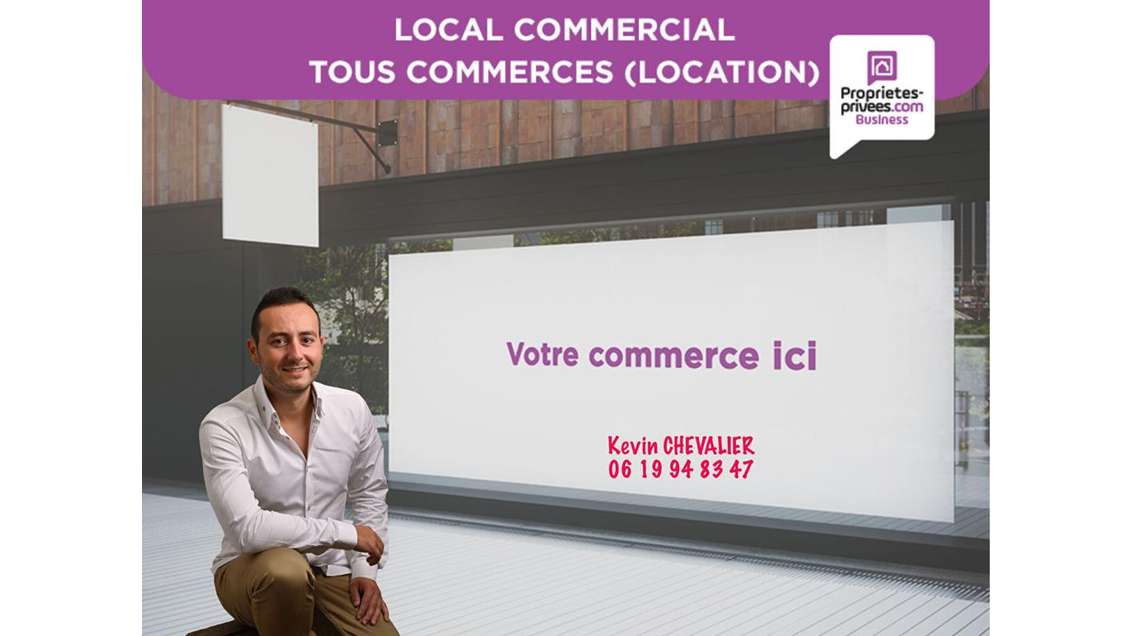 A louer local 85m² à Salon de Provence centre