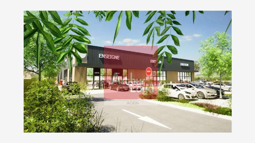 A louer local commercial 292m² à Estillac ZAE
