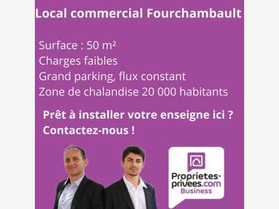 A louer local commercial 50m² à Fourchambault