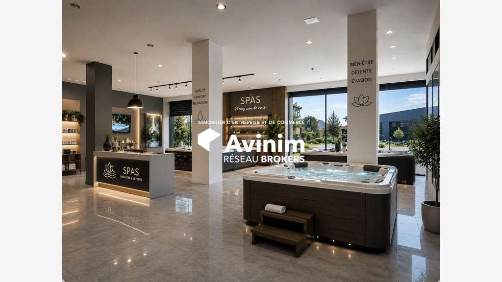 A louer local commercial 280m² ZAC La Palud Fréjus