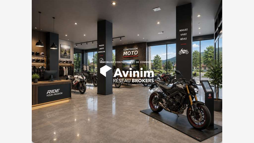 A louer local commercial 280m² ZAC La Palud Fréjus