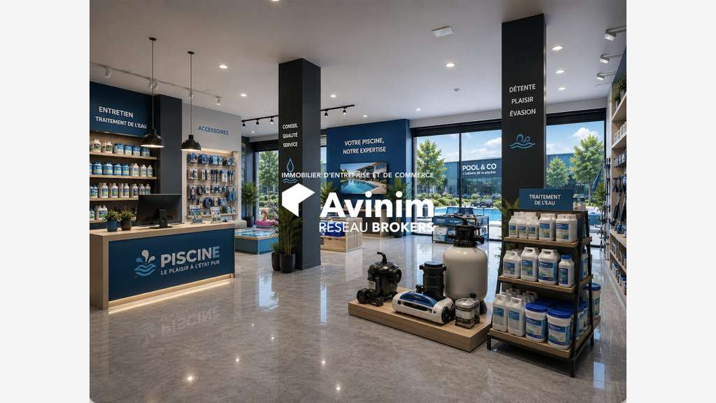 A louer local commercial 280m² ZAC La Palud Fréjus