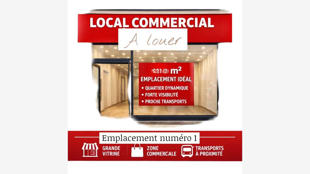 Locaux professionnels 123m² à louer à Grenoble  