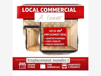 Locaux professionnels 123m² à louer à Grenoble  