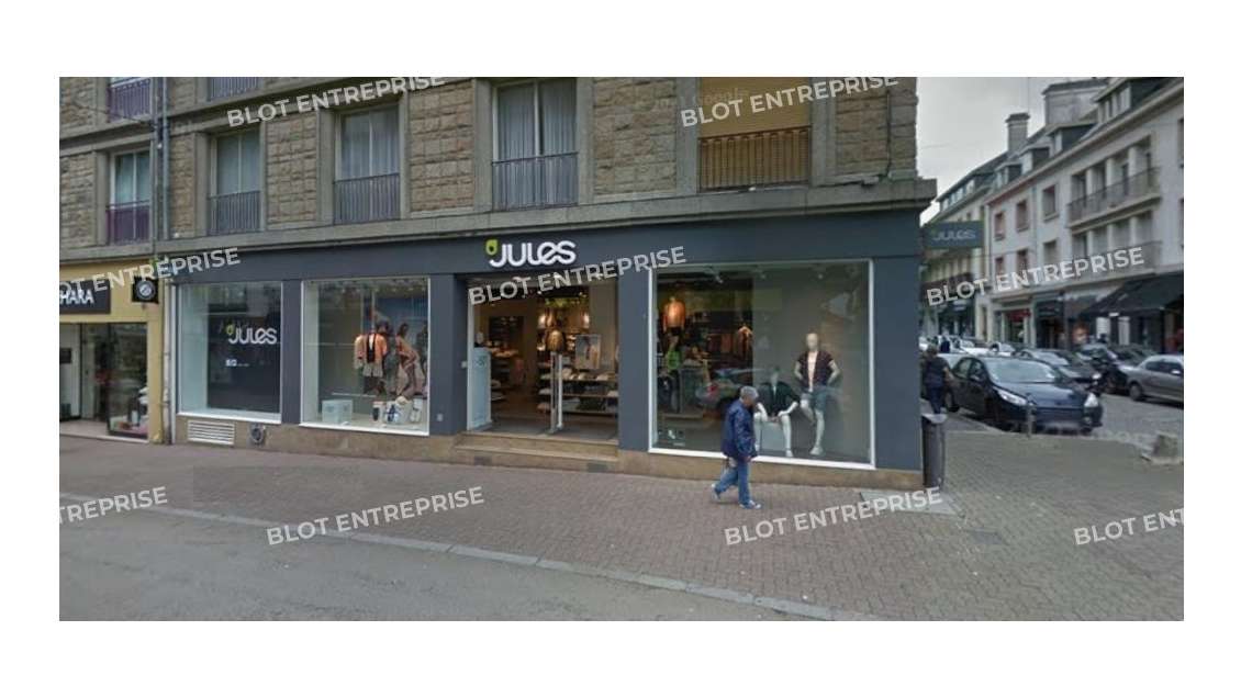 A louer local commercial 224m² à Lorient centre