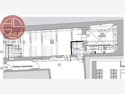 A louer local commercial 95m² à Toulouse Carmes