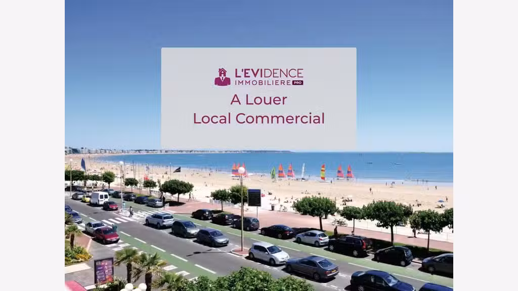 Local commercial, 210m², au centre de La Baule