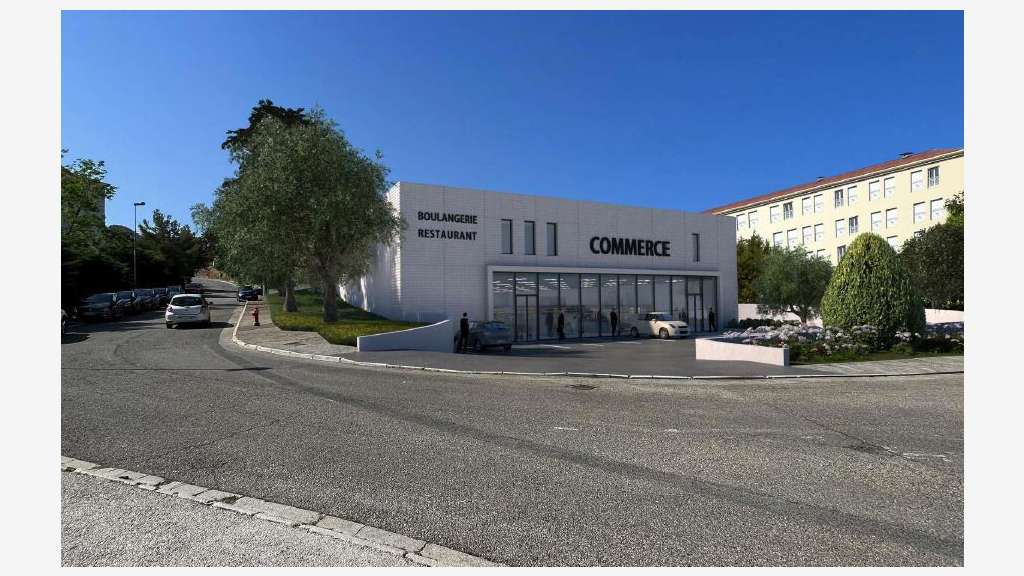 Local commercial 297m² empl N°1 ZAC Toulon-est