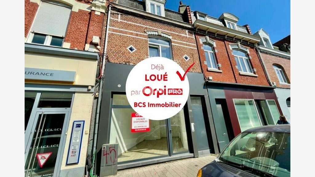 A louer local 25m² Av de Dunkerque à Lambersart