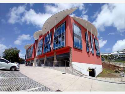 Loue local commercial 300m² parking Le Lamentin