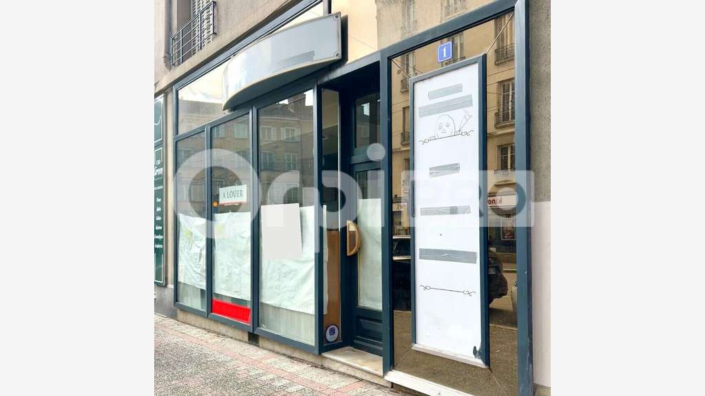 A louer local commercial 70m² à Limoges centre