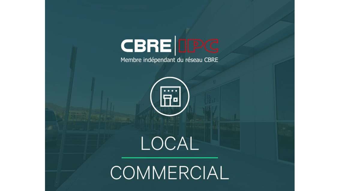 A louer local commercial 300m² ZAC du Mail à Lons