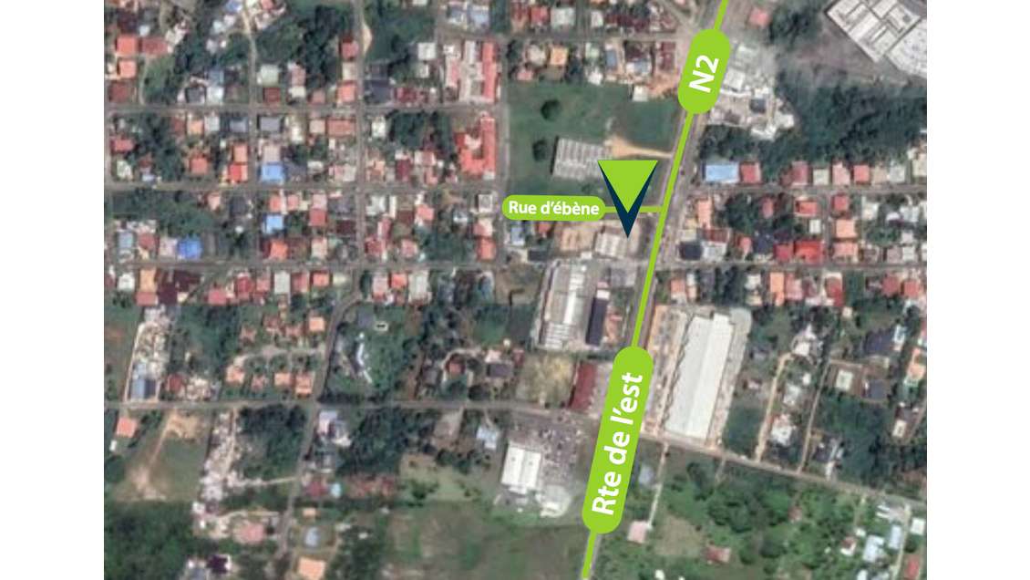 A louer local commercial 134m² empl N°1 à Matoury