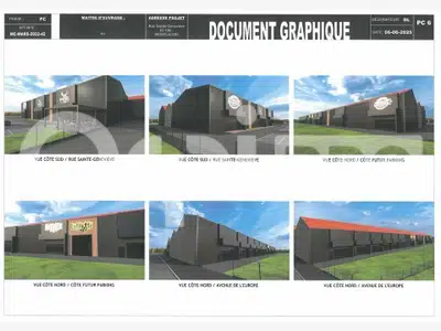 A louer cellule de 550m² empl d'avenir à Montluçon