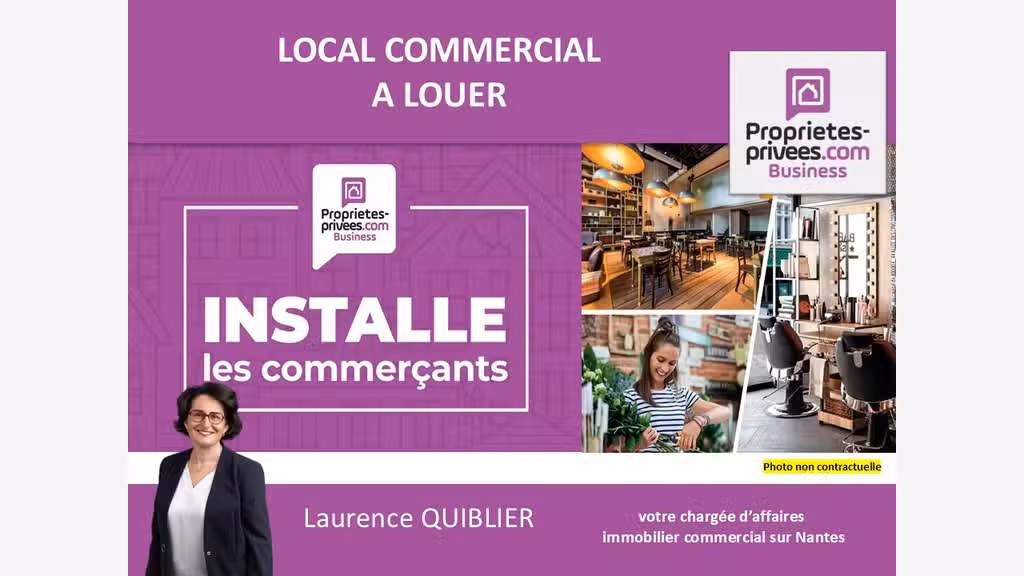 Local commercial 320m² à louer à Nantes centre