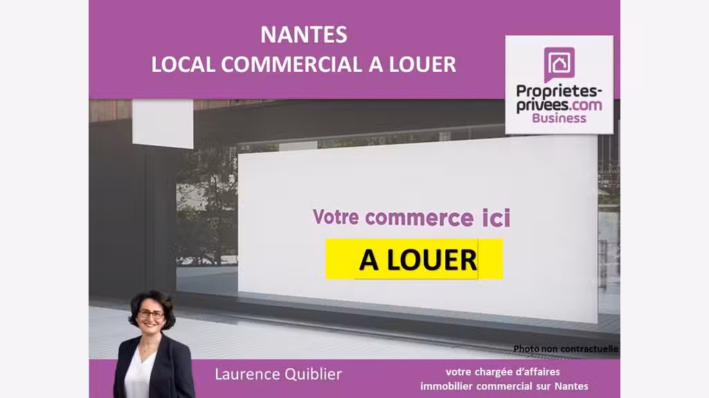 Local commercial 320m² à louer à Nantes centre