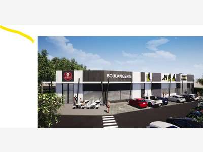 A louer local commercial 900m² à Merville