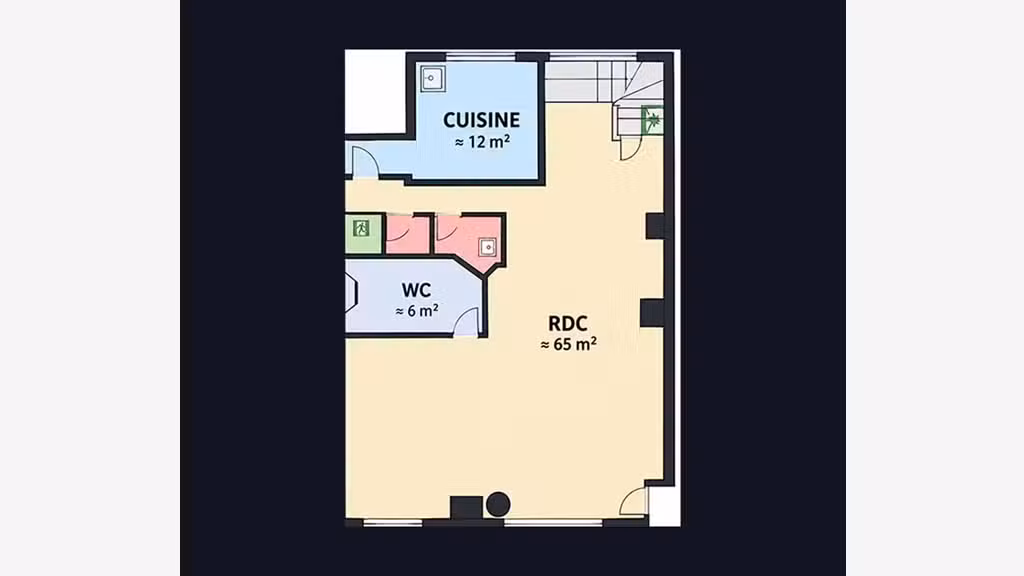 Location local 110m² à Paris 12e Bastille Opéra
