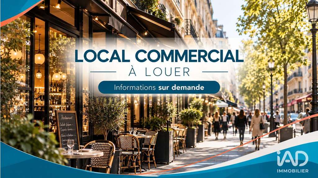 A louer local commercial 230m² à Paris 13e 