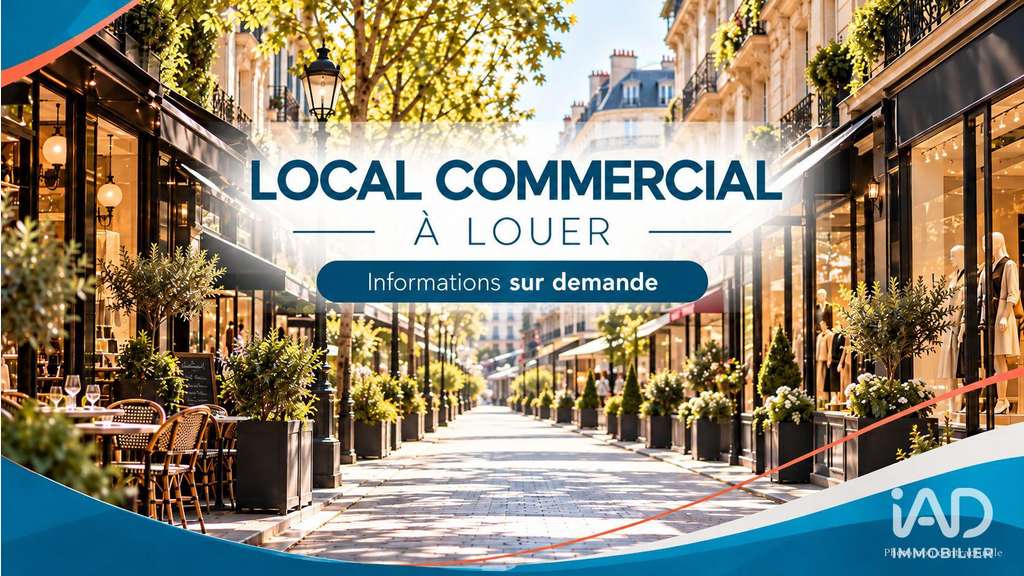 A louer local commercial 230m² à Paris 13e 