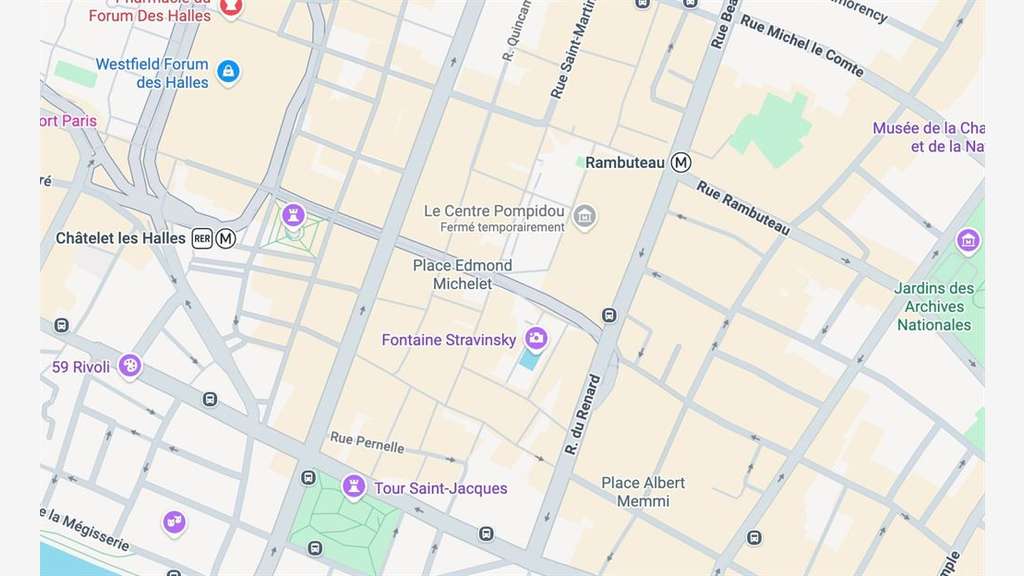 Location pure 157m² angle Beaubourg – Les Halles 
