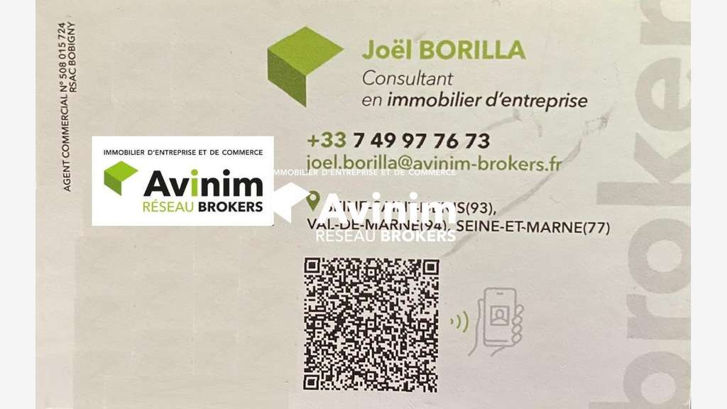 A louer local commercial 60m² à Paris 6e