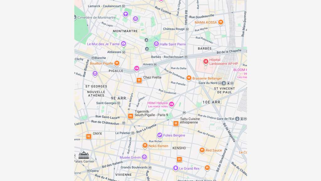 Location pure 70m² extraction 400MM Paris 9e Cadet