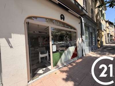 A louer local commercial 87m² Romans hyper centre-