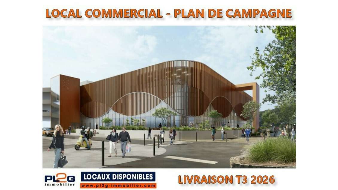 A louer local neuf  531m²aux Pennes-Mirabeau