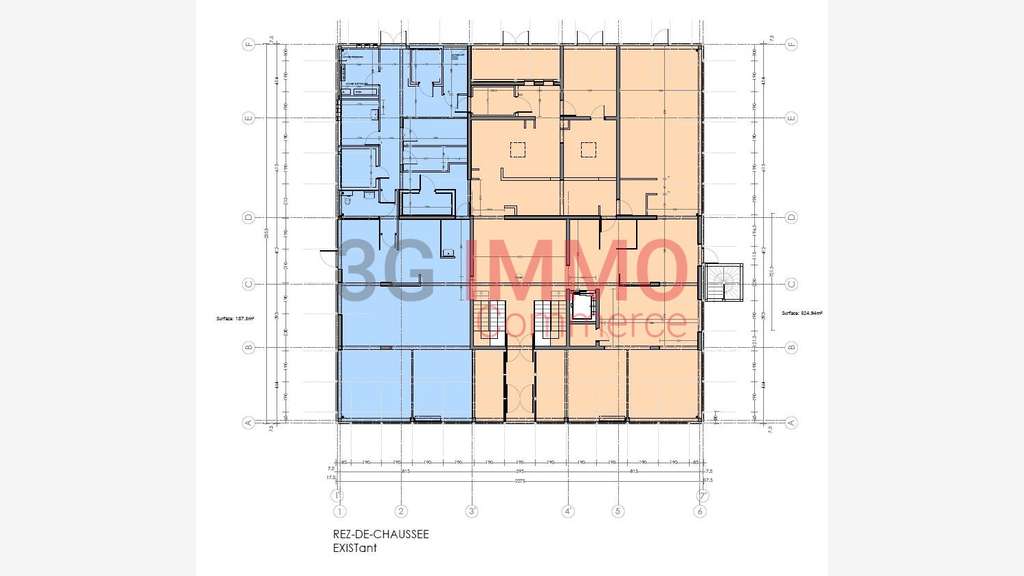 A louer local 187m² à Poitiers Saint-Benoît