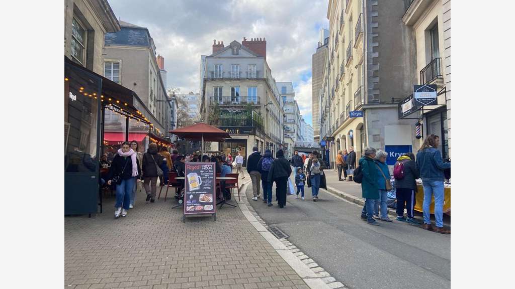 Local commercial 59m² à louer à Nantes centre